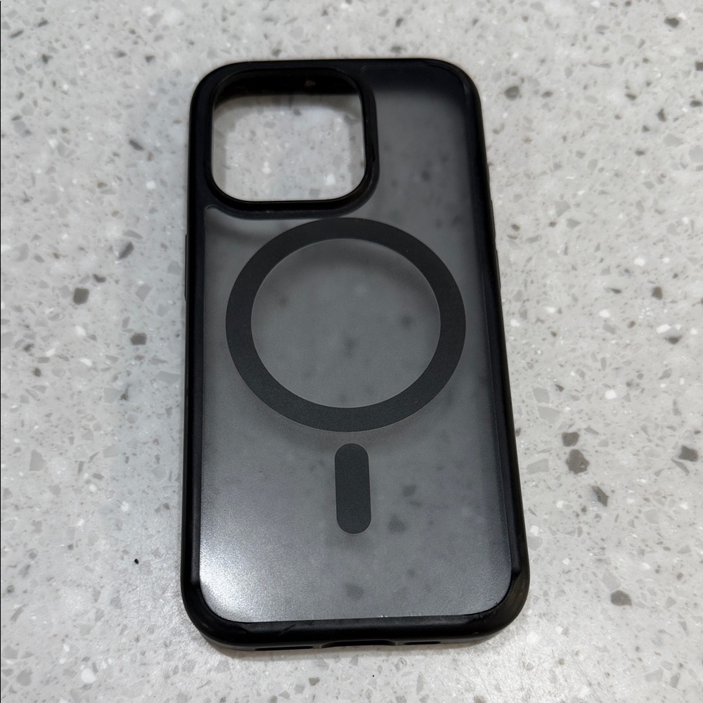 Spigen Black and Gray Phone Case